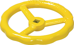 Handwheel DN 3/4" - 2", DN 40 d 140 mm yellow