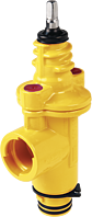House connection corner valve ZAK<sup>®</sup>, gas