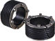 Anelli di tenuta a pressione interno/esterno per montaggio a secco PE d 32 mm d 100 / 53 mm e d 100 / 60 mm gas