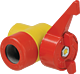 Corner ball valve Firesafe handle with separation point IG 1" gas