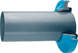 Zweikammer-Flansch für Stahlrohre DN 50 d 56 mm