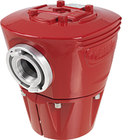 H4 Hydrant head without hood ruby-red